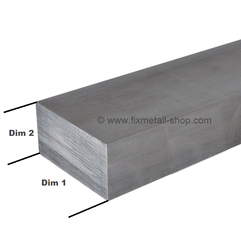 1000 mm +0/-3 mm Länge ca 1 mtr. schwarz B&T Metall Stahl Vierkant 30 x 30 mm ST 37 gewalzt
